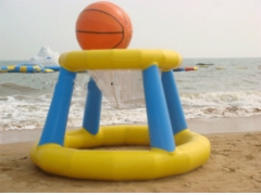 Jeux de basket gonflable eau
