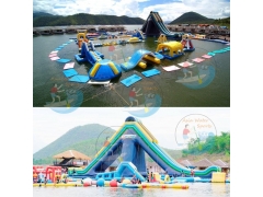 Aquaglide Super Bounce n' parc aquatique Slide