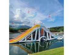 OEM toboggan gonflable flottant géant pour parc aquatique
 avec prix de gros
