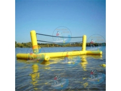 terrain de polo flottant gonflable de but d'eau jouets aquatiques
