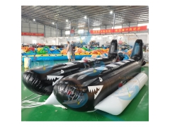 bâche PVC anti 0.9mm Durable 6 passagers requin gonflable bateau gonflable de remorquable eau
