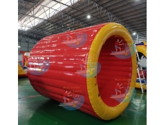 Inflatable Island includes PVC Fabric Water Rolling Ball with Water Platform and Pads